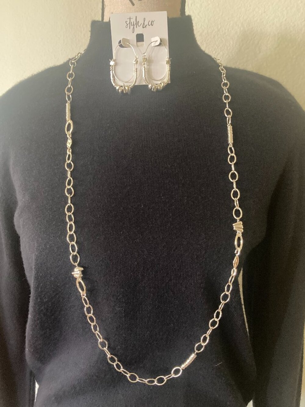 Necklace and Earrings